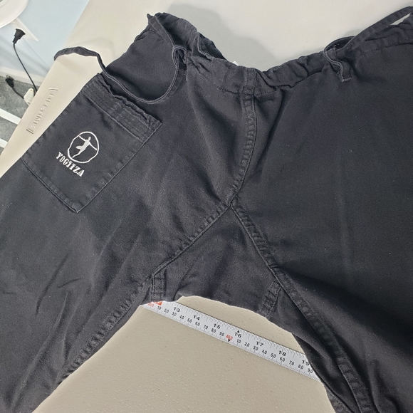 Yogiiza 100% Organic Cotton Martial Arts Gi Style Canvas Drawstring Yoga MA pant - Picture 6 of 13